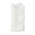 Tapestry Napkins in White - Pioneer Linens