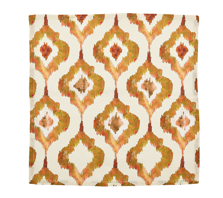 Watercolor Napkin in Rust by Kim Seybert