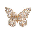 Papillon Napkin Ring in Gold & Crystal