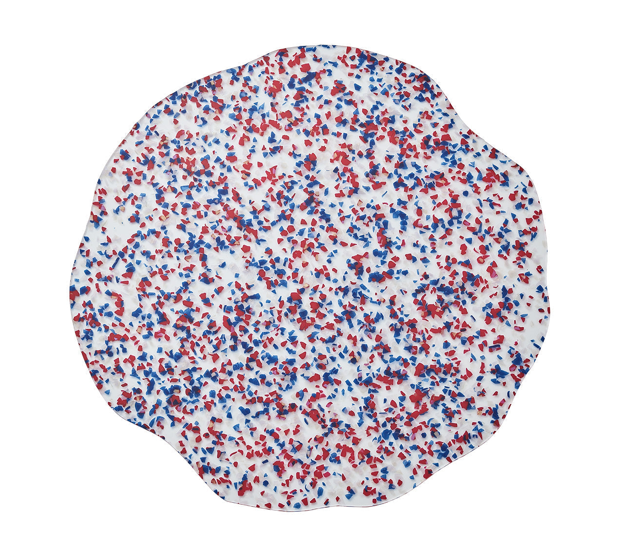 Sprinkles Placemat in Red & Navy