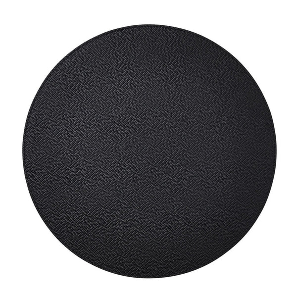 SHAGREEN PLACEMAT IN BLACK