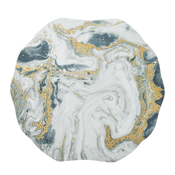 COSMOS PLACEMATS IN IVORY, GOLD & SILVER