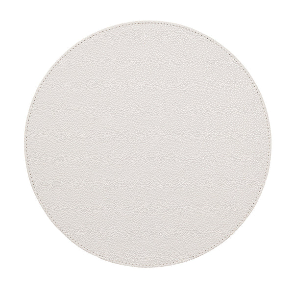 Pebble Placemat in White