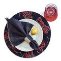 Painted Lobster Placemats - Pioneer Linens
