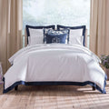 Mandalay Linen Cuff Percale Bed Linens - Pioneer Linens