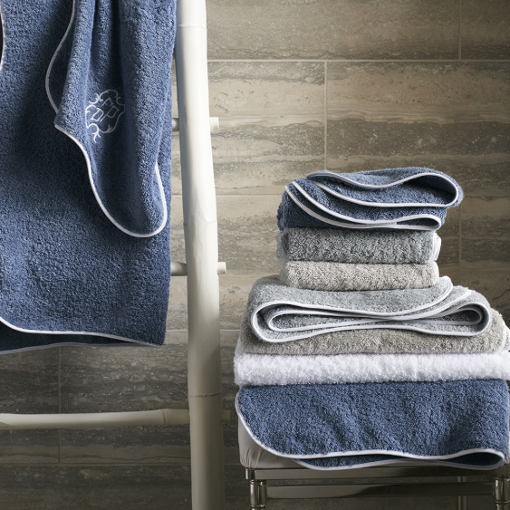 Cairo Wave Bath Towels - Pioneer Linens
