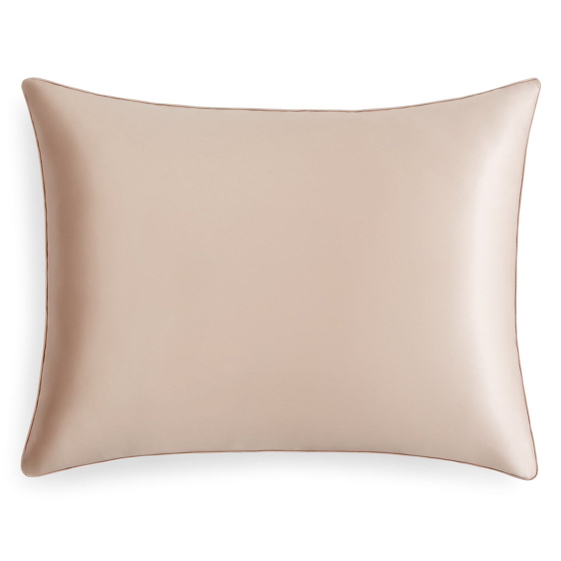 Charmeuse Silk Pillowcase with Classic Piping
