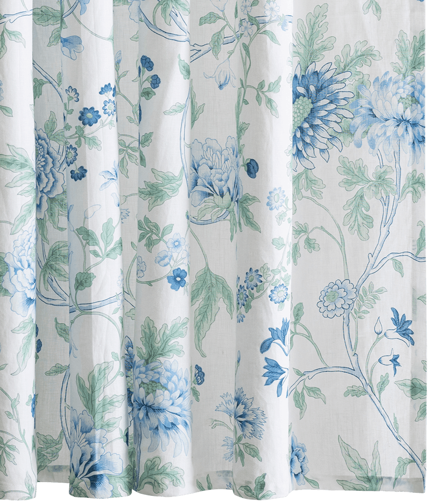 Matouk & Simone Shower Curtain by Matouk & Pioneer Linens