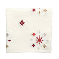 Fez Tablecloth in White, Red & Gold