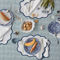 Scallop Placemats and Napkins