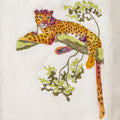 Tree Jaguar On Ivory Towels - Pioneer Linens