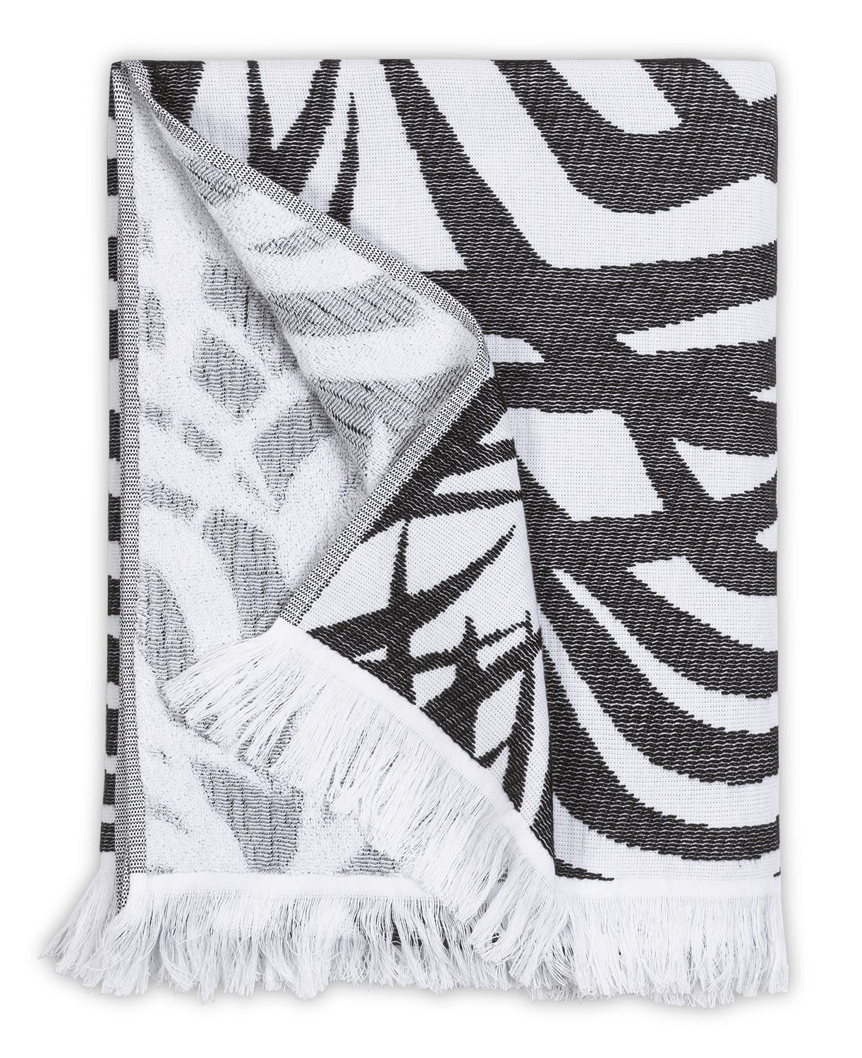 Zebra Palm Beach Towels
