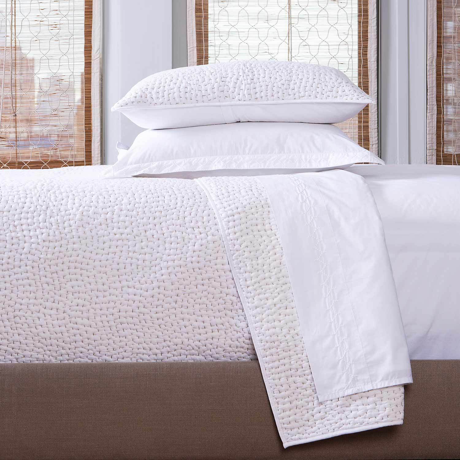 Hand Stitched Sand Coverlet - Pioneer Linens