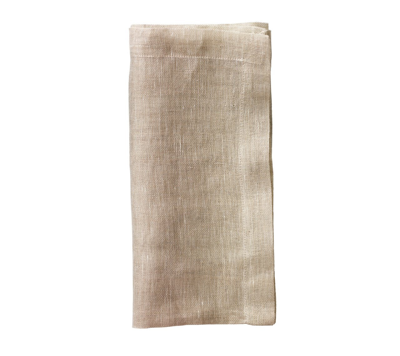 CHAMBRAY GAUZE NAPKINS IN NATURAL - Pioneer Linens