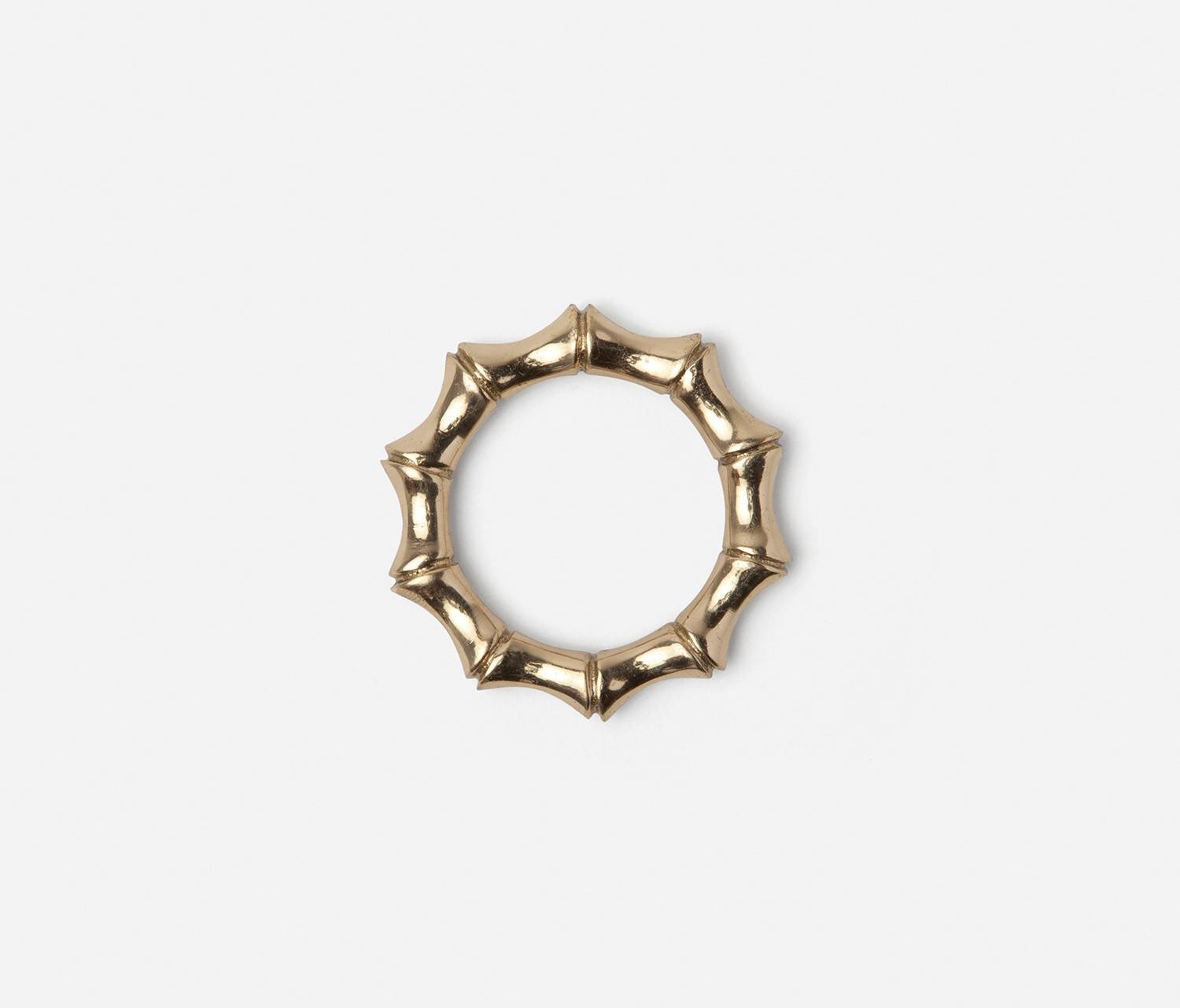 Avery Gold Napkin Ring - Pioneer Linens