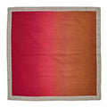 Dip Dye Napkins in Cranberry Orange - Pioneer Linens