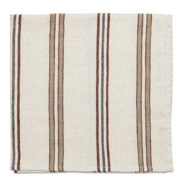 Bistro Stripe Napkins by Deborah Rhodes
