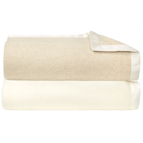 Wool blanket best sale satin trim