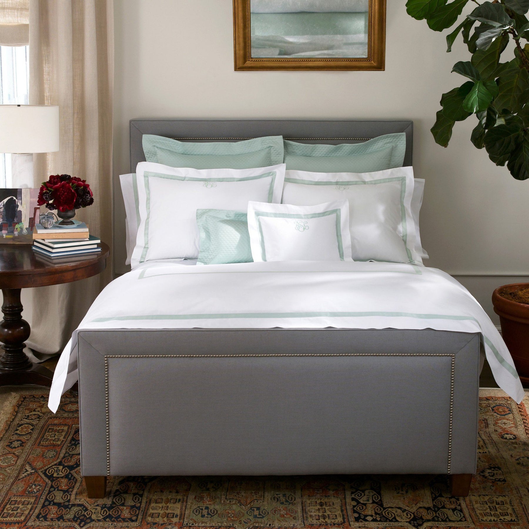 Lowell Percale Bed Linens - Pioneer Linens