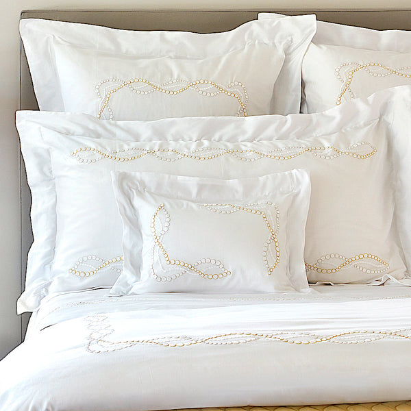 Perle Embroidered Linens