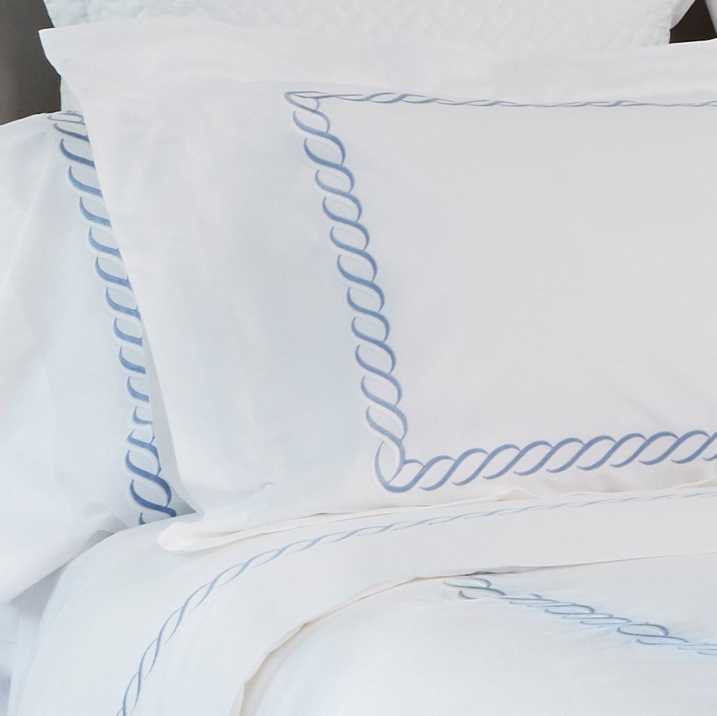 Two Tone Chain Bed Linens - Pioneer Linens