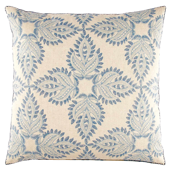 Verdin Lapis Decorative Pillow